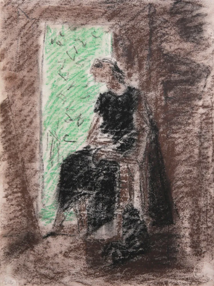 Sin Técnico Masson - Femme devant la porte