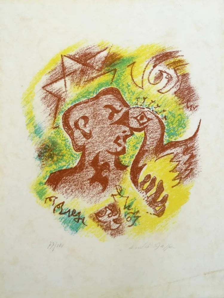 Litografía Masson - Figure