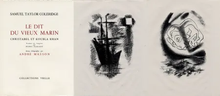 Libro Ilustrado Masson - LA CHANSON DU VIEUX MARIN.24 lithographies originales.