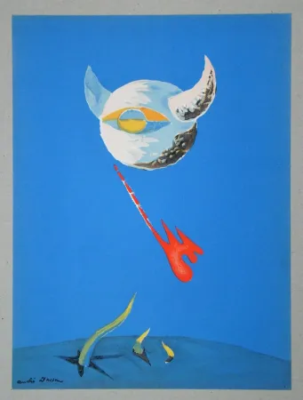 Litografía Masson - La lune