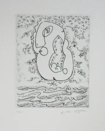 Aguafuerte Y Aguatinta Masson - L'amour sur les flots