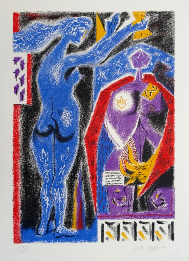 Litografía Masson - L'armure secrète