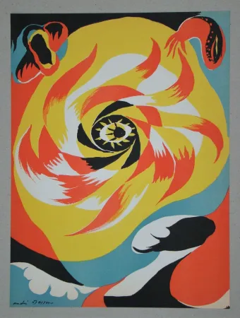 Litografía Masson - Le soleil