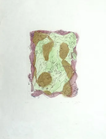 Aguafuerte Y Aguatinta Masson - Les Érophages