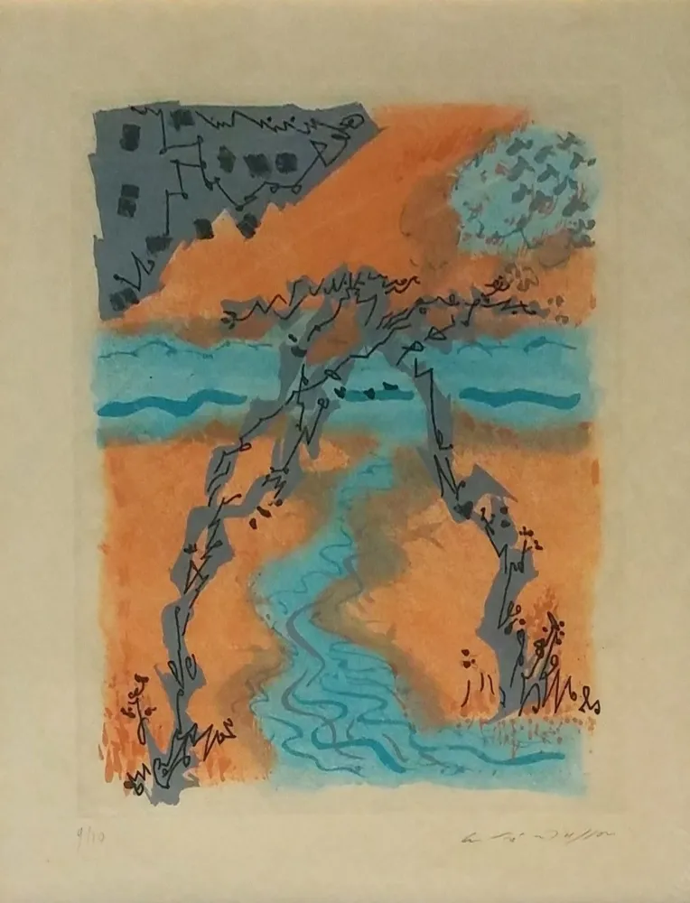 Grabado Masson - LES EROPHAGES X