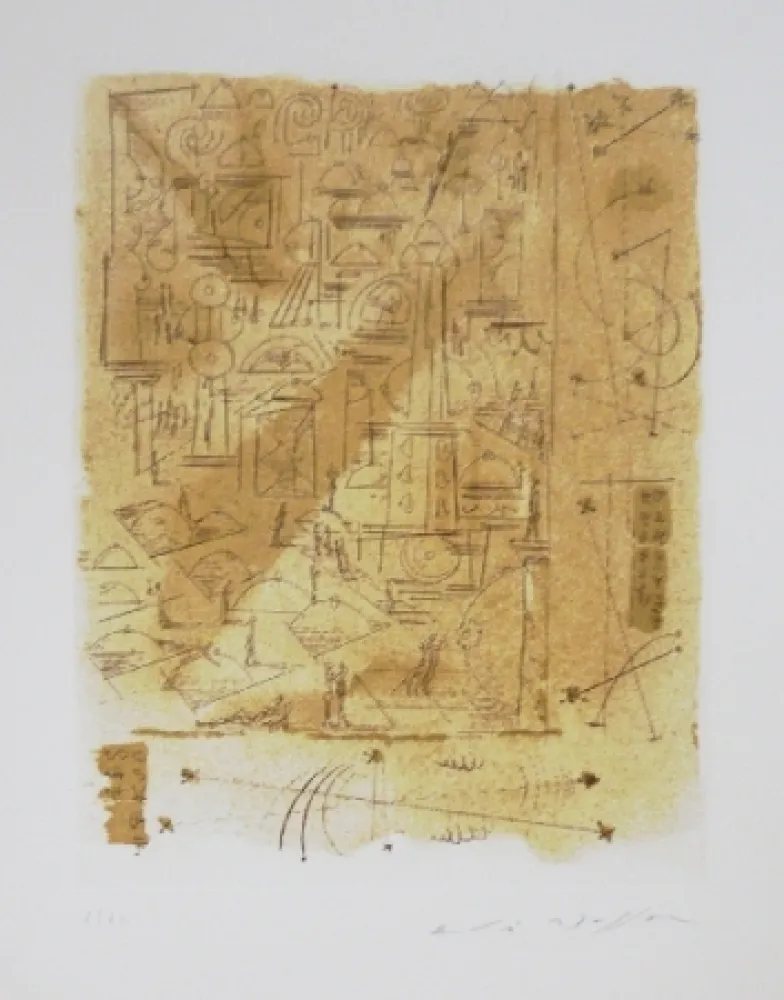 Litografía Masson - Les europhages 2