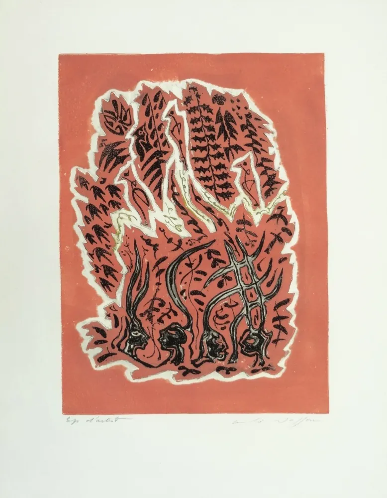 Aguafuerte Masson - Les Hain-Teny