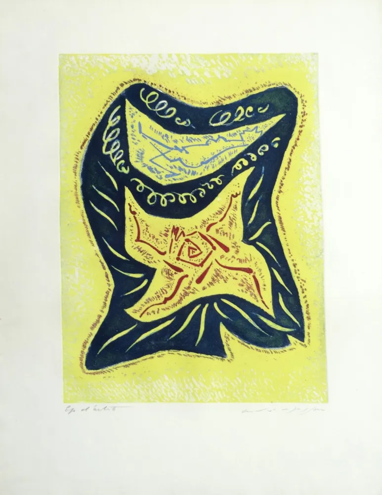 Aguafuerte Masson - Les Hain-Teny