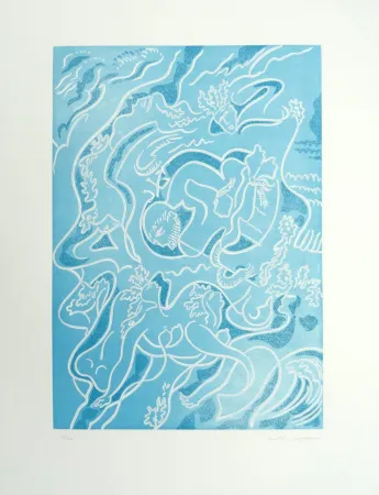 Aguafuerte Masson - Les Sirènes 