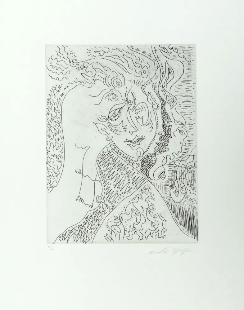 Aguafuerte Masson - Lilith