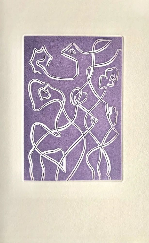 Aguafuerte Y Aguatinta Masson - Ô mésange, ô peut-être