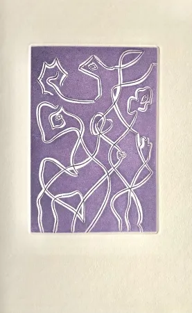 Aguafuerte Y Aguatinta Masson - Ô mésange, ô peut-être