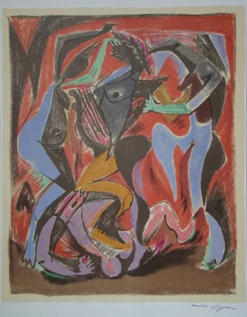 Litografía Masson - Orpheus