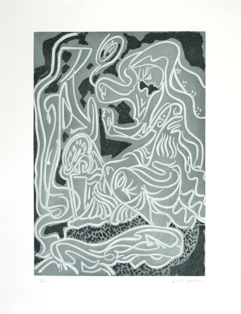 Aguafuerte Masson - Pénélope