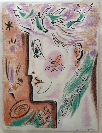 Litografía Masson - Sans titre