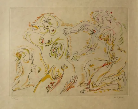 Aguafuerte Y Aguatinta Masson - Sans titre