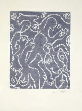 Aguafuerte Y Aguatinta Masson - Sans titre