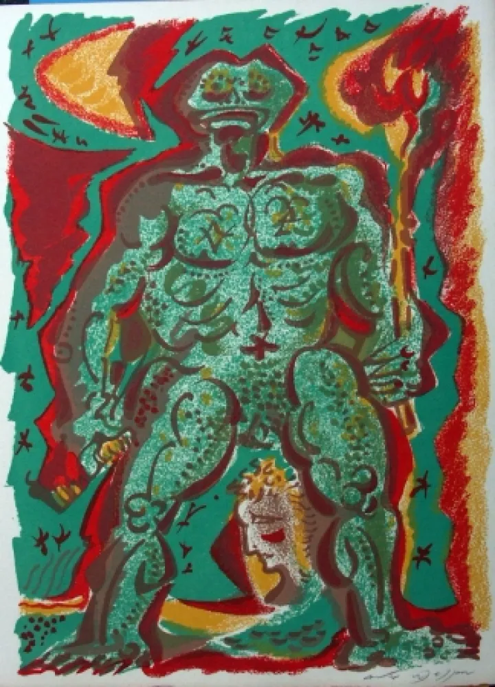 Litografía Masson - Sans titre