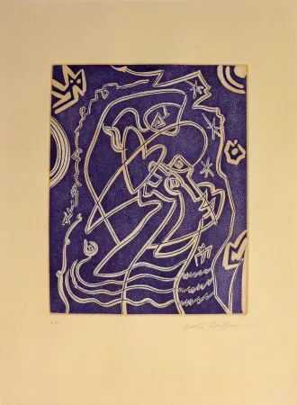 Grabado Masson - Sans titre