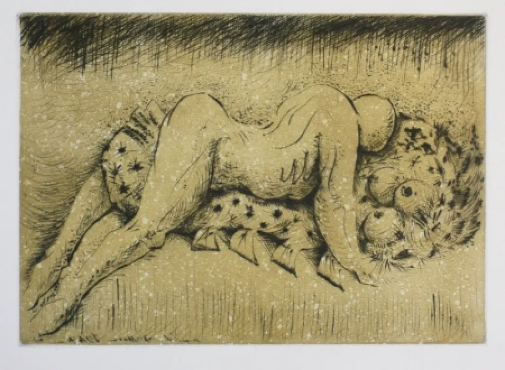 Aguafuerte Y Aguatinta Masson - Sans titre