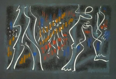 Litografía Masson - Sans titre