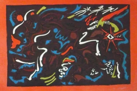 Litografía Masson - Sans titre