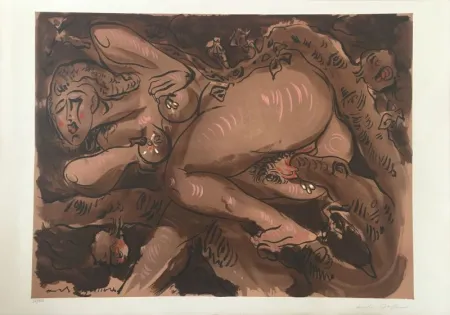 Litografía Masson - Sans Titre 