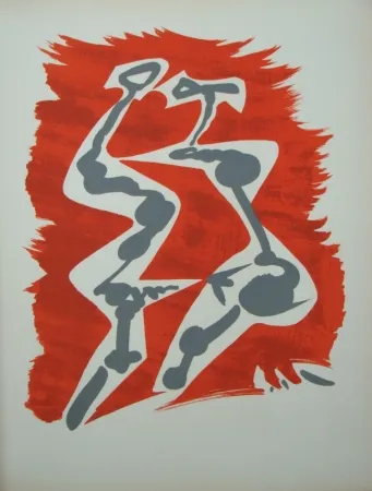 Litografía Masson - Séduction