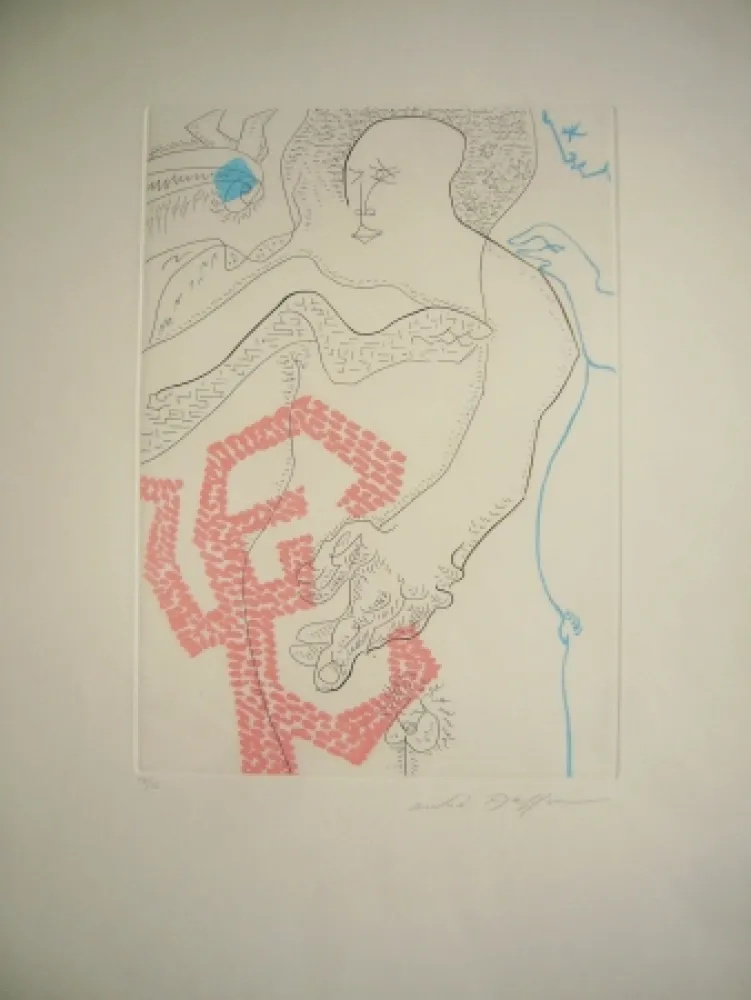 Grabado Masson - Thésée