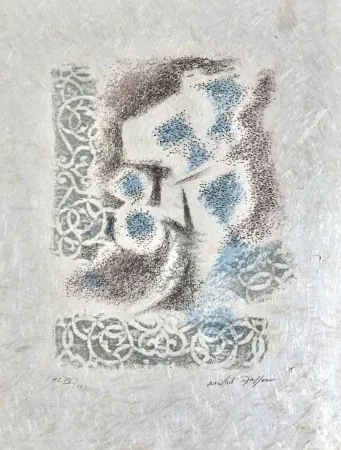 Litografía Masson - Une étoile de craie