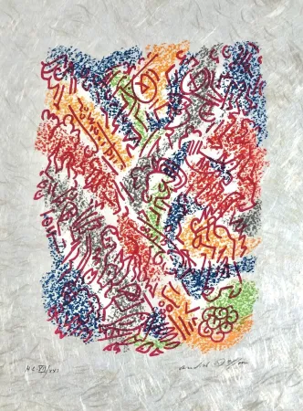 Litografía Masson - Une étoile de craie