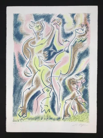 Litografía Masson - Untitled 