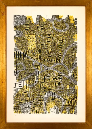 Litografía Masson - Untitled