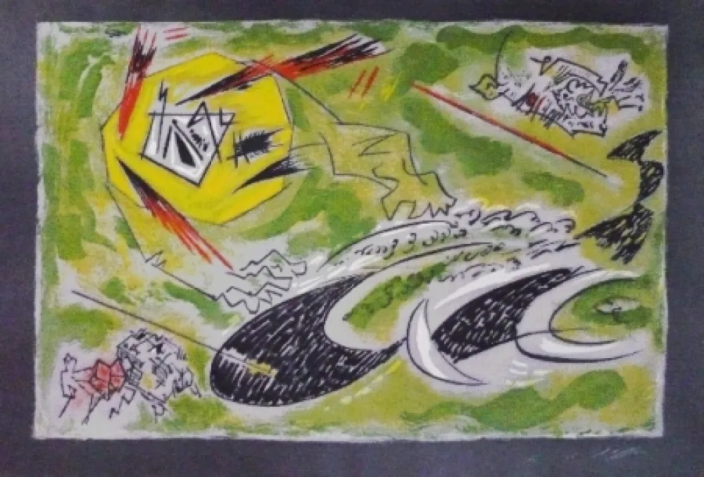 Litografía Masson - UNTITLED