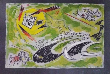 Litografía Masson - UNTITLED