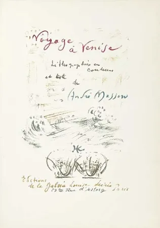 Libro Ilustrado Masson - Voyage à Venise