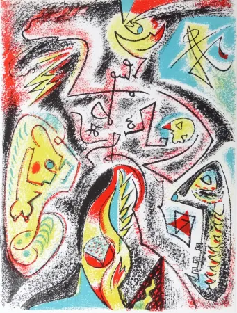 Litografía Masson - XXe siècle