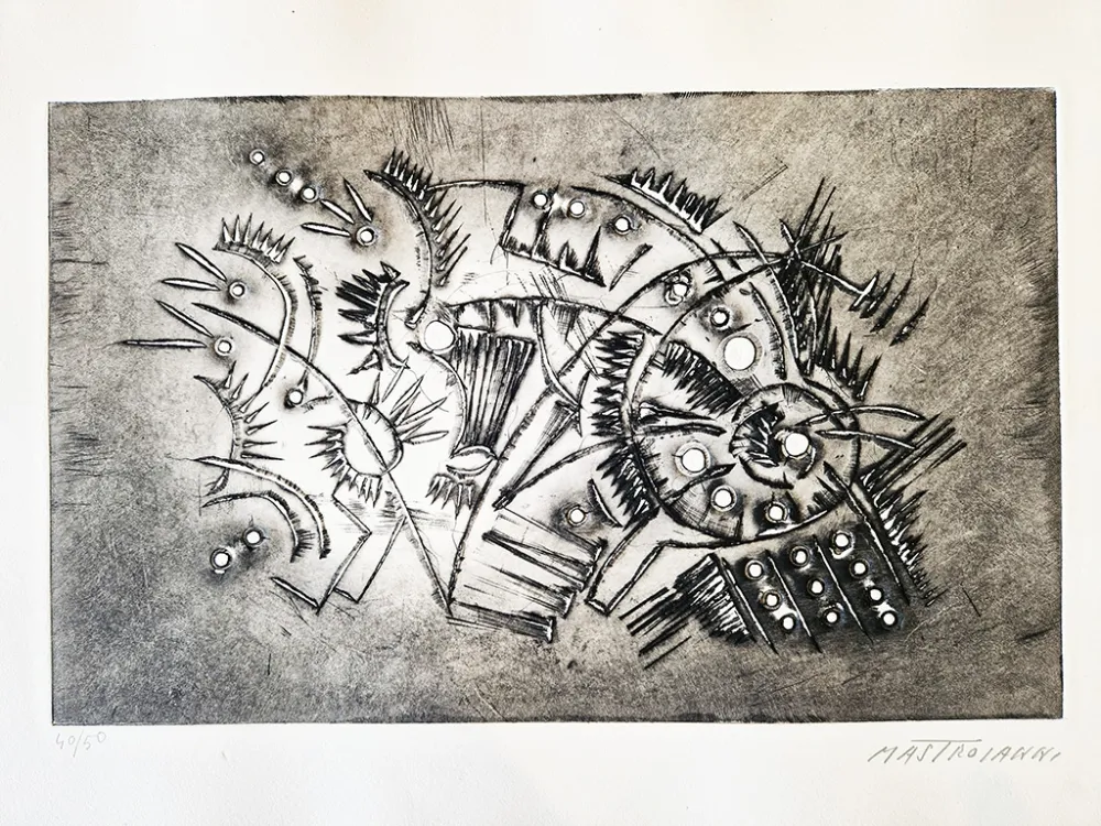 Aguafuerte Mastroianni  - Senza titolo