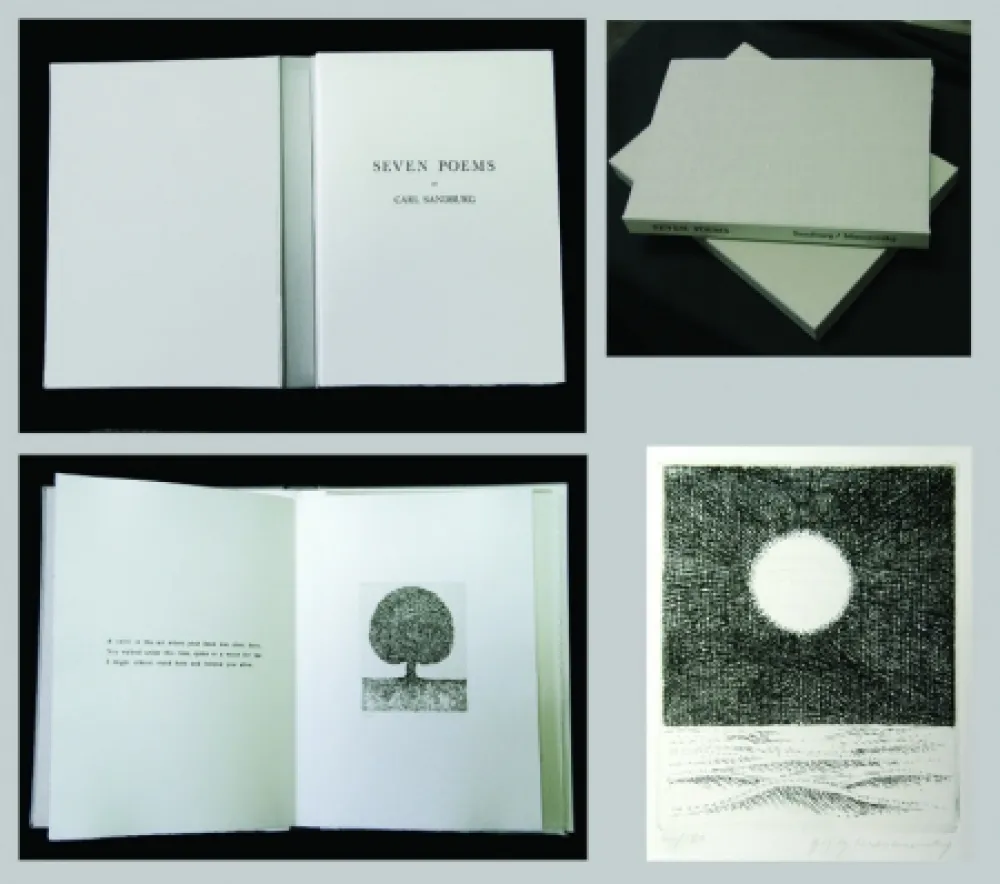 Grabado Masurovsky - Seven Poems by Carl Sandburg