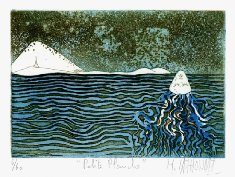 Aguafuerte Mathonnat - Petite Planche