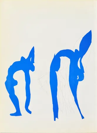 Litografía Matisse - Acrobates