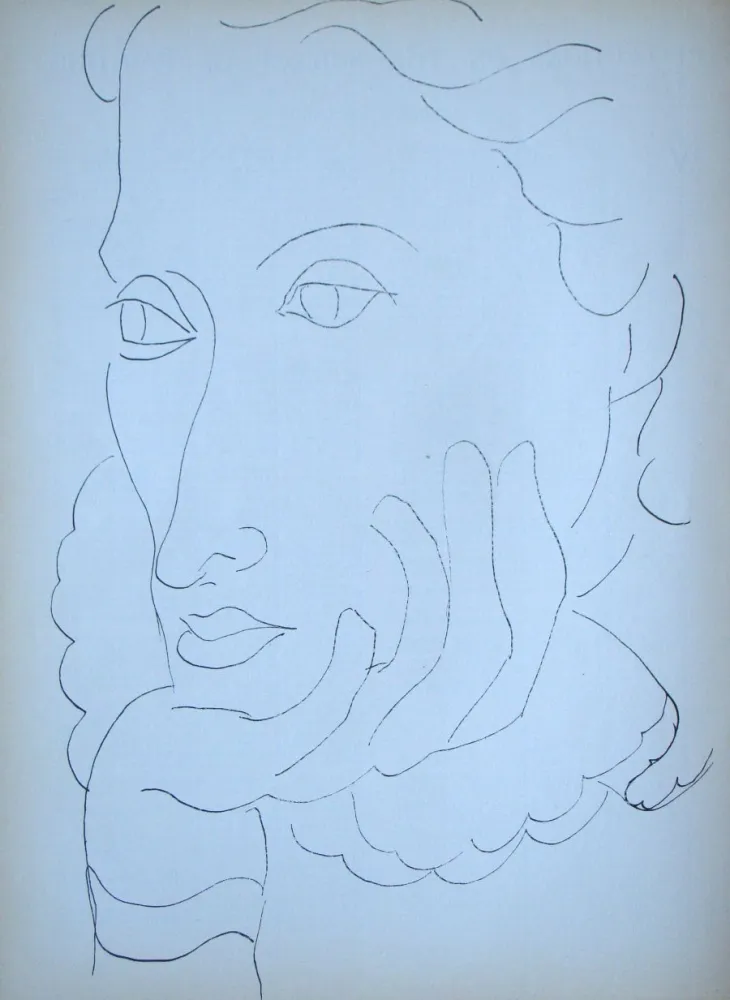 Offset Matisse (After) - Femme accoudée