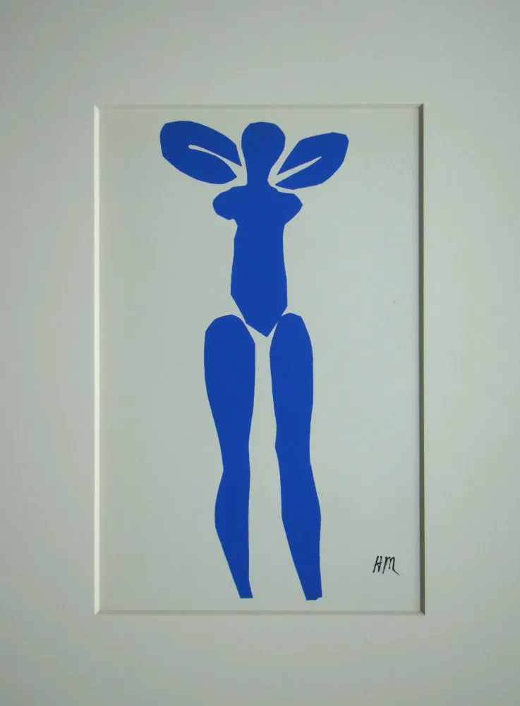 Litografía Matisse (After) - Nu bleu debout