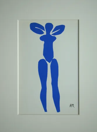 Litografía Matisse (After) - Nu bleu debout