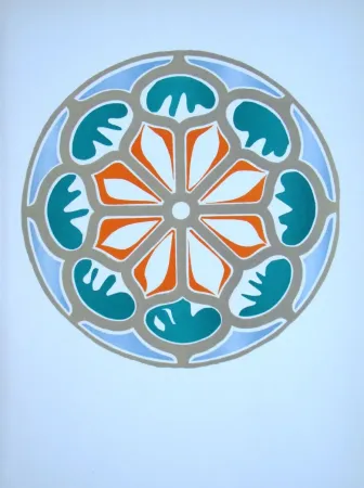 Litografía Matisse (After) - Rosace