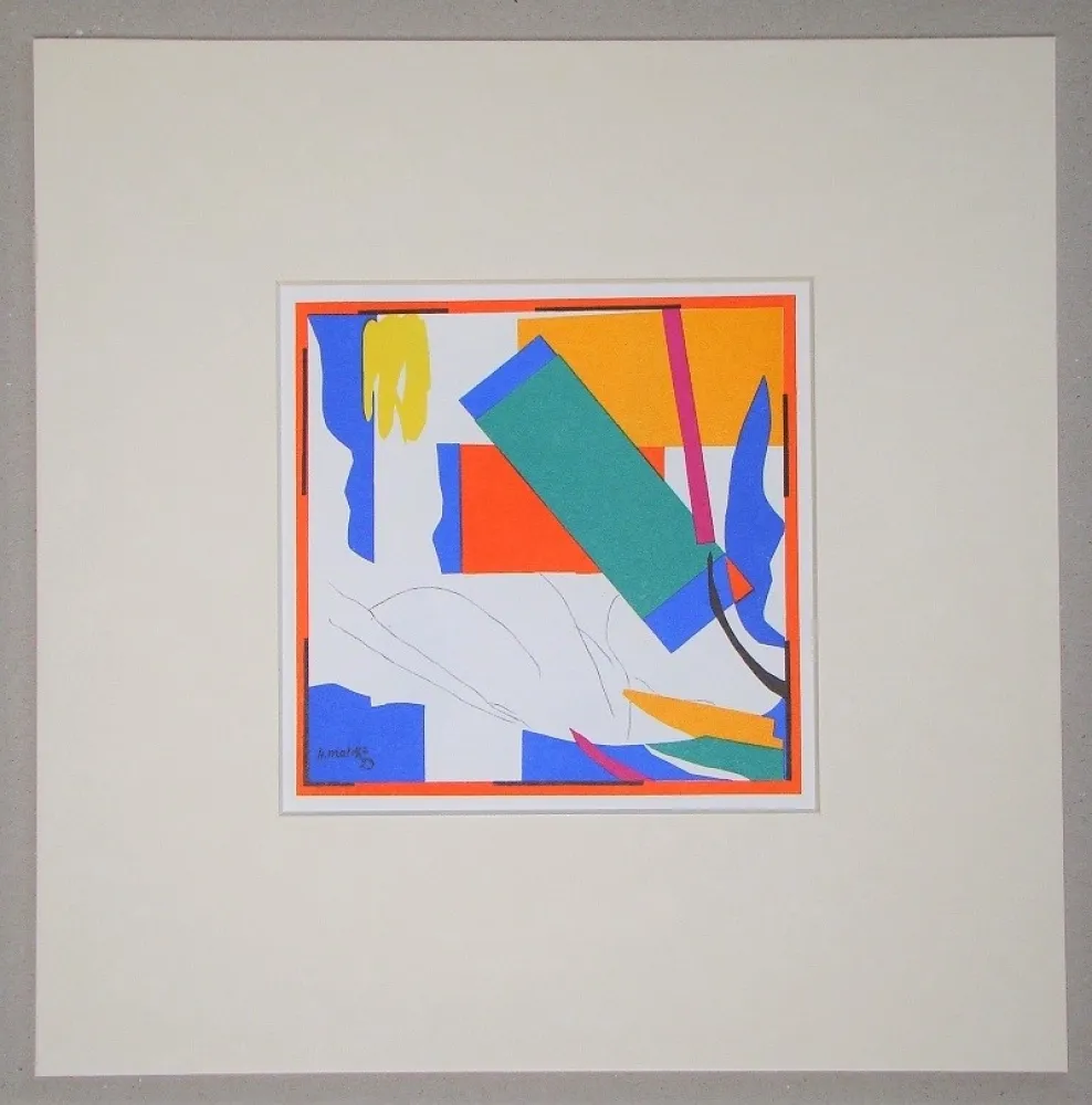 Litografía Matisse (After) - Souvenir d'Océanie - 1953