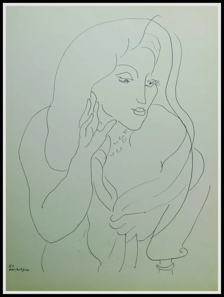 Litografía Matisse (After) - THEMES & VARIATIONS II