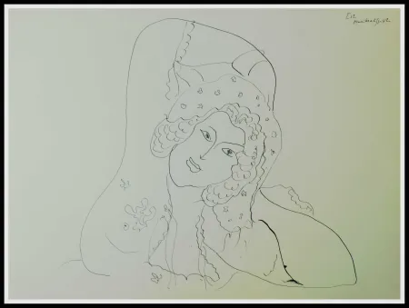 Litografía Matisse (After) - THEMES & VARIATIONS IV