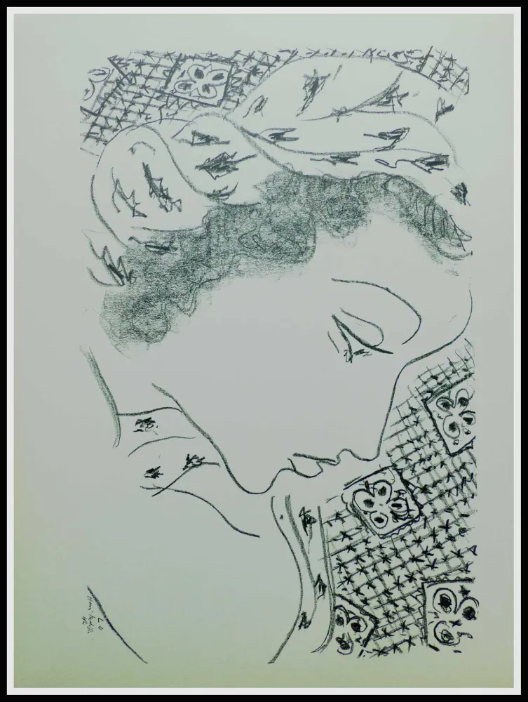 Litografía Matisse (After) - THEMES & VARIATIONS IX