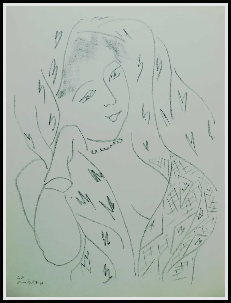 Litografía Matisse (After) - THEMES & VARIATIONS VIII